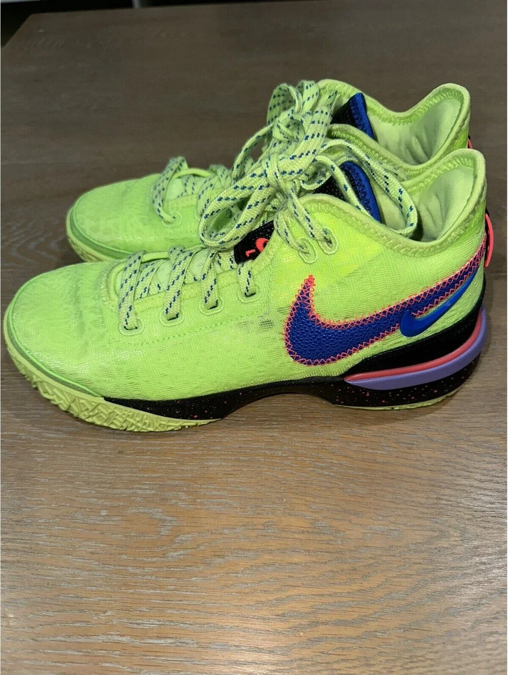 Nike Zoom LeBron NXXT Gen Glitch Mens Size 5.5 Ghost Green DR8784 300